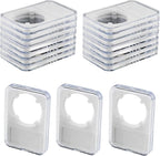 10-Pack Coin Slab Display Holder, Storage Case by Jwodo