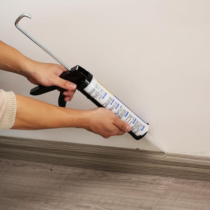 Bates- Caulking Silicone Gun, 10:1 Thrust Ratio, Hand Caulking Guns, No Drip - Image 5