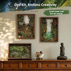 Microland Calming Craft Kits for Adults DIY Zen Forest Landscape Resin Craft - Image 5