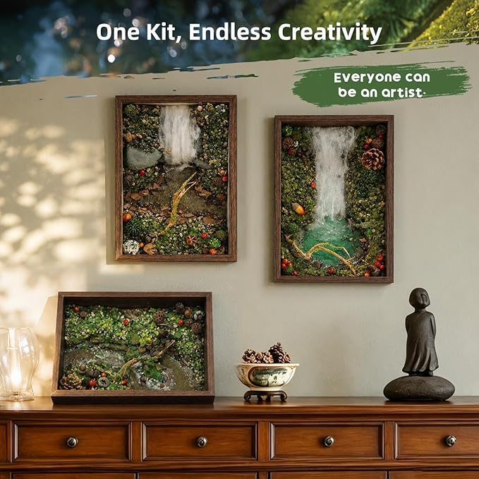Microland Calming Craft Kits for Adults DIY Zen Forest Landscape Resin Craft - Image 5