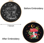 Nuberlic Mushroom Embroidery Kits - Image 3