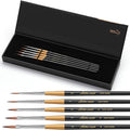 Golden Maple Kolinsky Sable Miniature Paint Brushes, Watercolor Details by goldenmaple