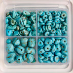Turquoise Beads Mix Assorted Style Stones Beads, Assortment - Image 8