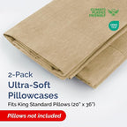 King Standard Pillow Cases Set of 2 - Image 2