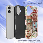 Case for iPhone 17, Scratch Resistant Hybrid Double Layer Hard Shell，Vintage - Image 2