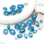 Sew on Rhinestone, Bags and Sewing Accessories，Lake Blue - Image 4