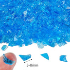 1.3 LB Crushed Glass Sand Broken Pieces Stones - Image 5