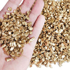 HappyFiller 0.81 LB Golden Nuggets Crushed Glass by HappyFiller