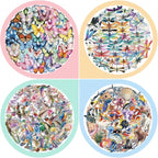 200 Pcs Clear PET Stickers - Image 2