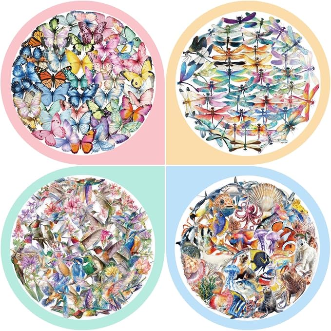 200 Pcs Clear PET Stickers - Image 2
