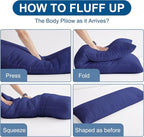 DOWNCOOL Large Body Pillow Insert- Breathable Full Body Pillow - Image 4