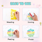 Tintnut Yellow Pear Color Heat Transfer Vinyl, easy cut & weed, stretch washable - Image 4