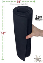 Shape Retention EVA Cosplay Foam 5mm 14x39 inch Black or White High Density EVA - Image 4
