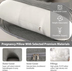 U-Shaped Full Body Pregnancy Pillow - Image 4