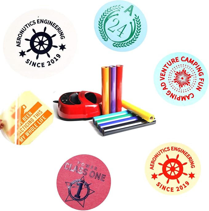 FUNKAKA White Heat Transfer Vinyl, HTV Vinyl Rolls - Image 3