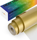 HTVRONT Heat Transfer Vinyl Gold Iron on Vinyl, 12 x 60FT | Gold HTV Vinyl Roll by HTVRONT