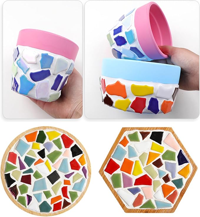 0.8inch-1.6inch Size Irregular Ceramic Mosaic Tiles - Image 6