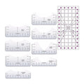 T-Shirt Ruler Guide for Vinyl Alignment, Tshirt Rulers to Center HTV Designs by LINXIAO