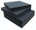 4 Pcs Foam Padding Sheet with Adhesive 6"x6"x1/2" Neoprene | Neoprene Rubber by TYESMER