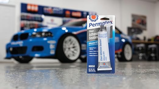 Permatex 80050 Clear RTV Silicone Adhesive Sealant, 3 oz - Image 6