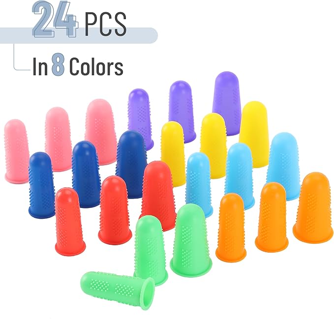 Mr. Pen- Silicone Hot Glue Gun Finger Caps, 3 Sizes | Reusable Silicone Finger - Image 2