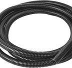 3/8 Inch Wire Loom Split Tubing - 25 ft Cord Protector Electric Wires Covers by ALLWIN