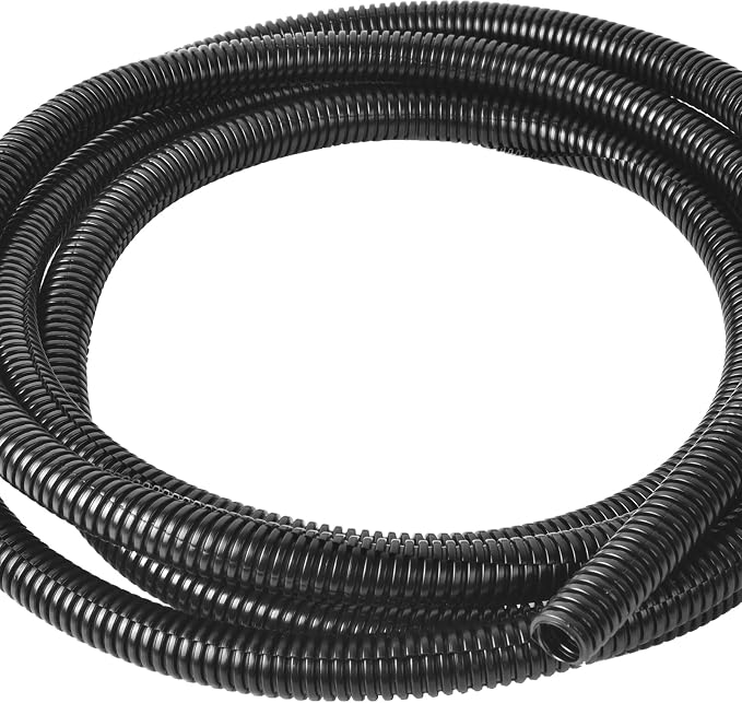 1/4 Inch Wire Loom Split Tubing - 50 ft Cord Protector Electric Wires Covers by ALLWIN