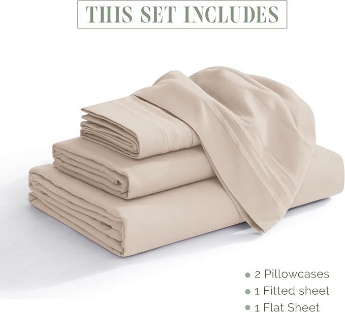 Elegant Comfort Luxurious 1500 Premium Hotel Quality Microfiber Three Line - Image 4