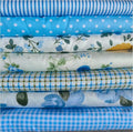 7PCS 18" x 22" Quilting Fat Quarters Fabric Bundles, by Unknown