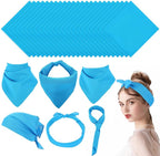 Suhine 100% Cotton Solid Bandanas Blank Bandanas Multifunctional Headband Scarf by Suhine