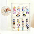 Clear Acrylic Display Case for Figures 4 Layer Figure Display Shelf - Image 6