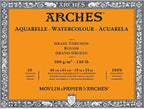 Arches Watercolor Paper Block, 140 pound by ARCHES