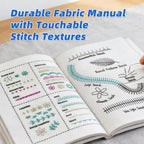 Nyrvexa 2026 New Embroidery Stitch Book Kit, Portable All Scenario Embroidery - Image 6