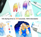 Ohuhu Double-Sided Marker Pad Art Sketchbook Bleedproof - Image 4