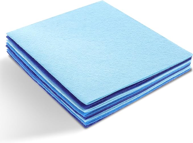 Felt Sheets for Crafts 9PCS 11.8 * 7.9in Wool Stiff Felt Sheets Soft Fabric - Image 8