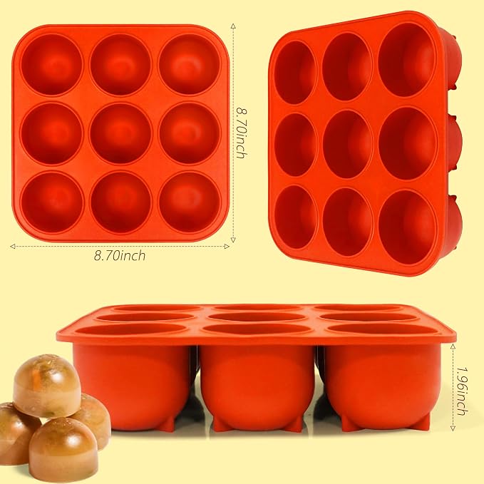9-Cavity Silicone Frozen Dog Treat Mold - Image 2