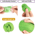 Habbi 100 Colors Needle Felting Wool - Image 2