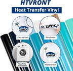 HTVRONT Heat Transfer Vinyl Blue HTV Vinyl - Image 5