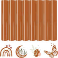 HTVSTD Chocolate Brown Boho HTV Heat Transfer Vinyl 8pcs 12×10in | Vivid Color by CraftingEveryday