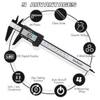 Electronic Digital Calipers, inch and Millimeter Conversion, LCD Screen - Image 6