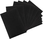 WUWEOT 10 Pack Black Stiff Felt Sheet, 17x11.8 Inches Fabric Hard Felt Squares by WUWEOT