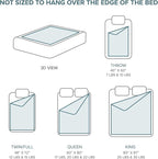 Bare Home Weighted Blanket Full or Queen Size 12lb - Image 4