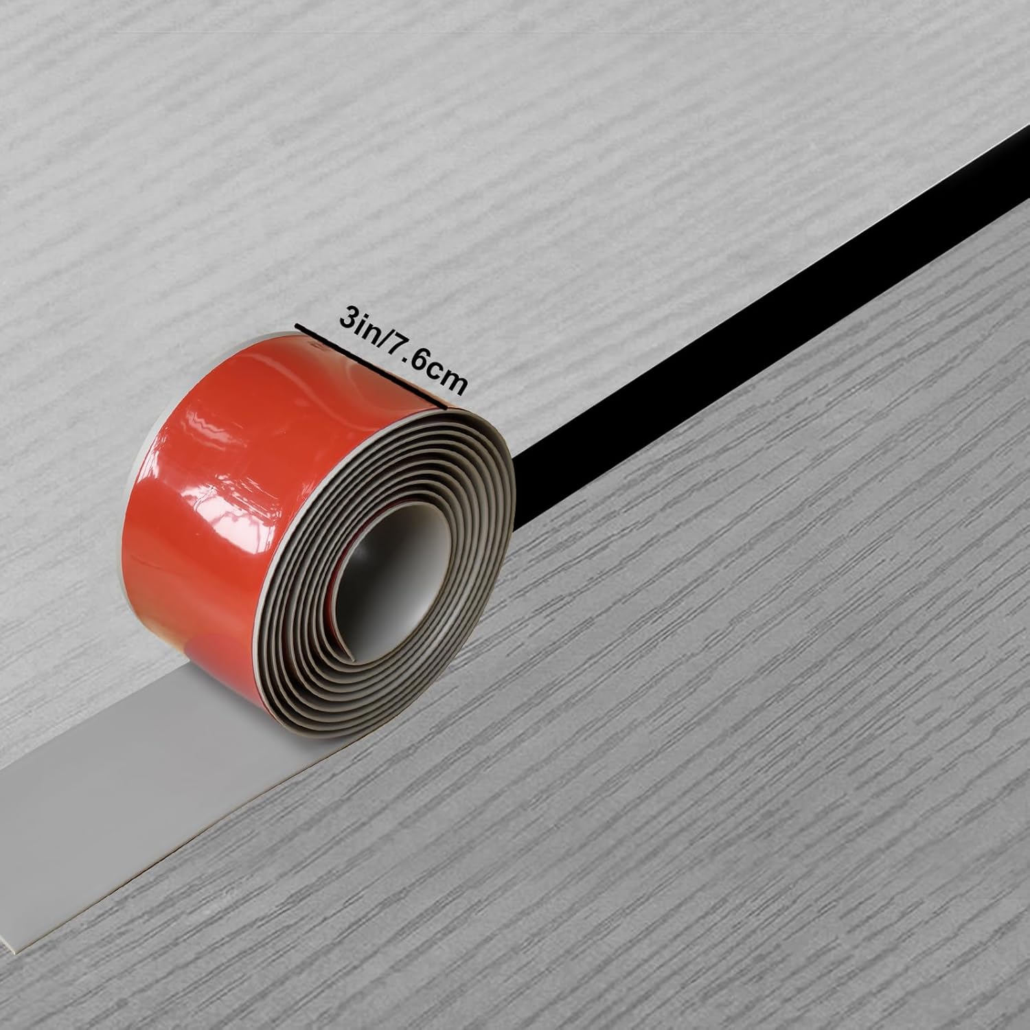 Floor Transition Strip & Self Adhesive Floor Vinyl Floor Edge Trim Laminate Floor Gap Covering Joining Strip