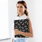 Pink Strawberry Round Ring Binders 1.5 Inch Doodle Pattern Black 3 Ring - Image 5