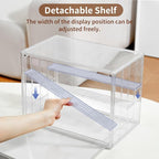 Display Case for Collectibles 4 Layer Updated Adjustable Acrylic Display Case - Image 2