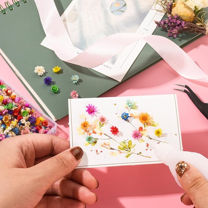 1800 PCS Small Dried Flowers for Crafts Resin - Image 2