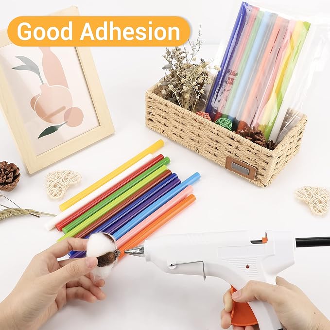Manarty Hot Glue Sticks Full Size, Glass DIY Art Craft & School Projects - Image 4