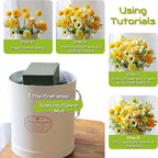 6 Pcs Floral Foam Blocks 5.5x3.1x1.7in Florist Foam - Image 3