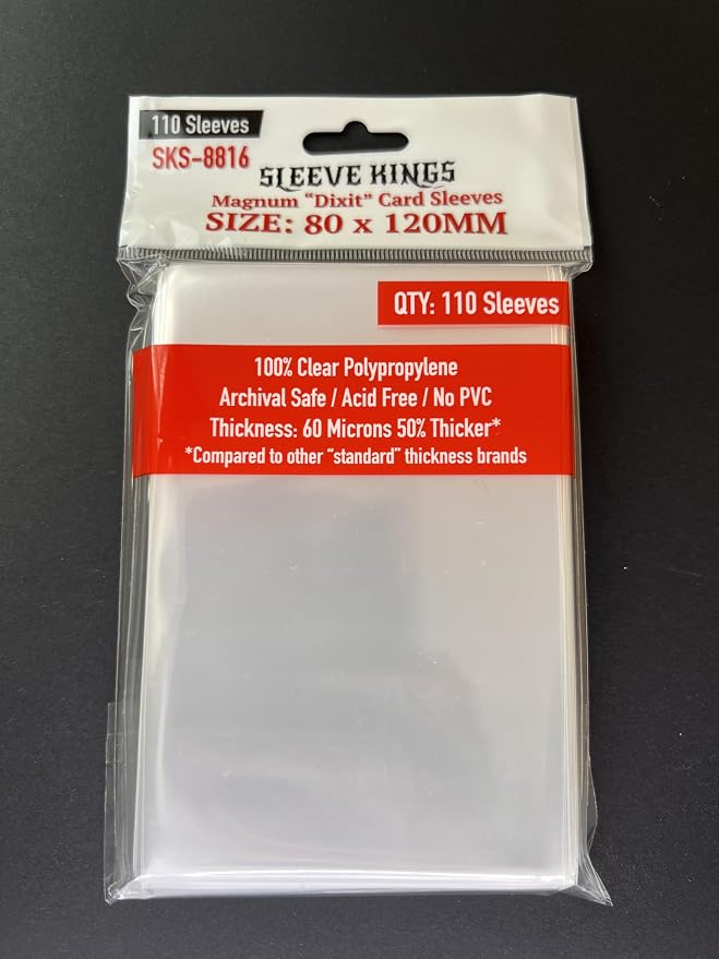 Sleeve Kings Magnum Dixit Card Sleeves 80 X 120 mm - Image 3