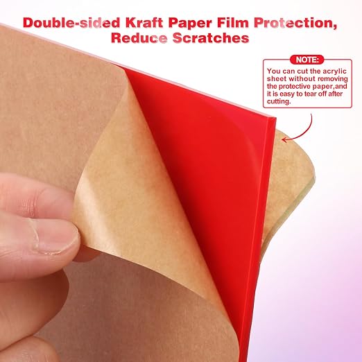 Adrattnay Acrylic Sheets 1/8 Thick, Opaque Colored Acrylic Panel - Image 4